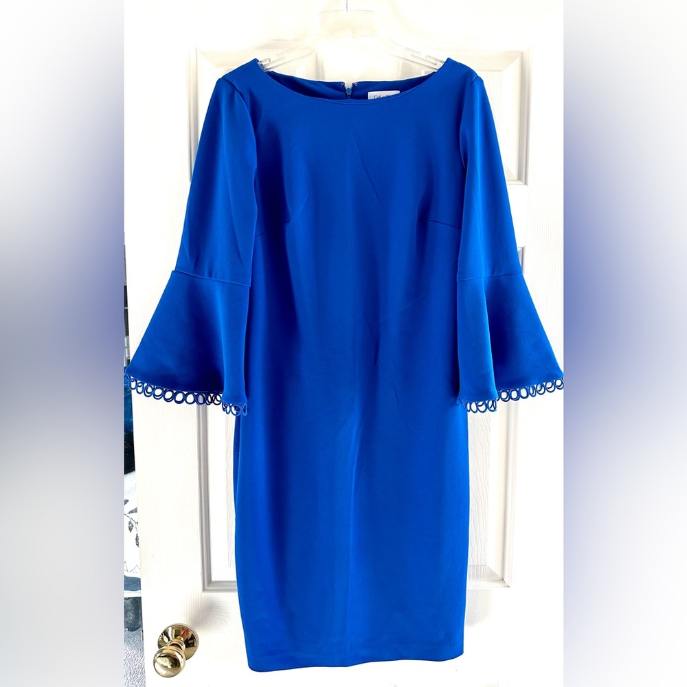 Calvin Klein Cobalt Blue Dress - Size 10